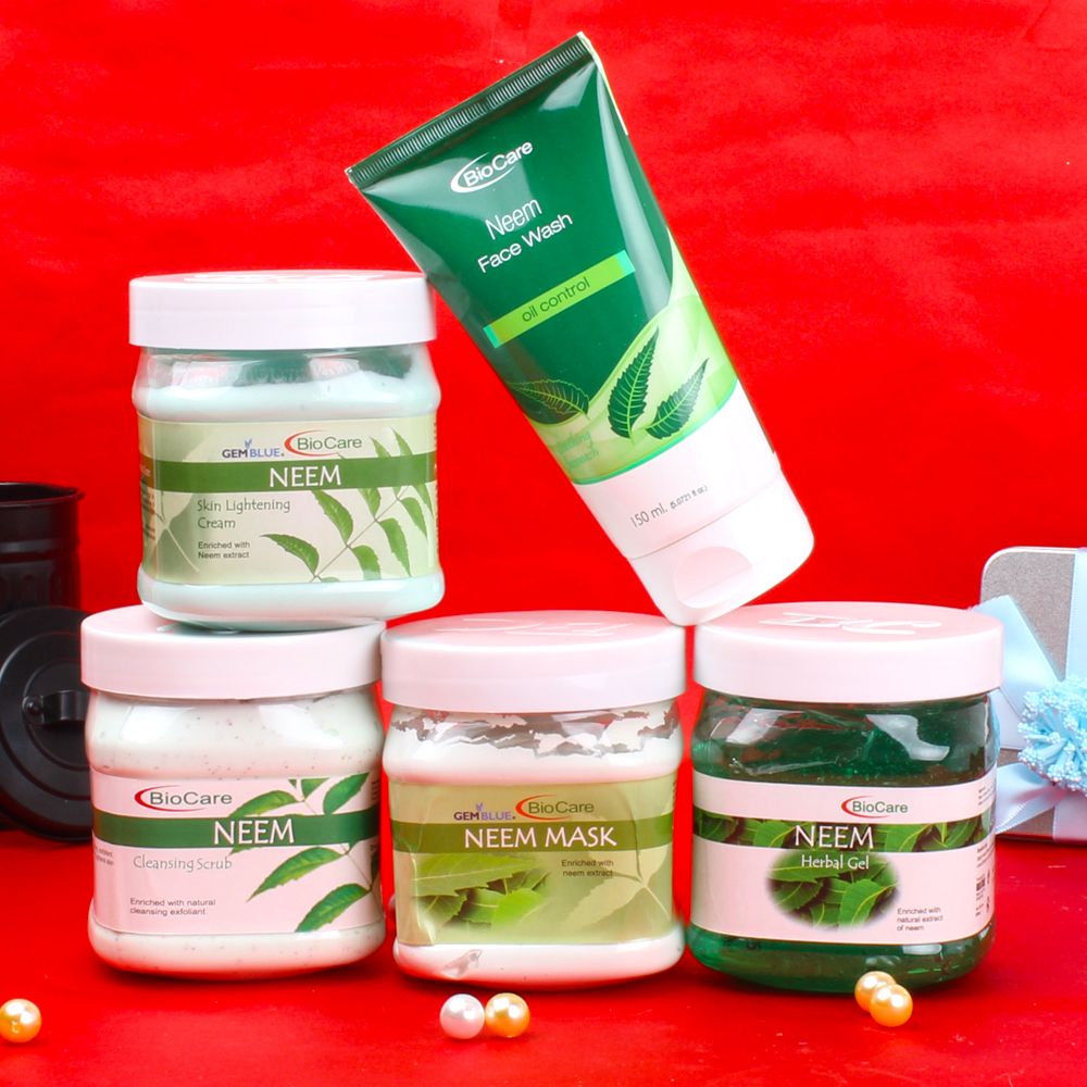 Bio Care Neem Skin Care Beauty Hamper for Unisex