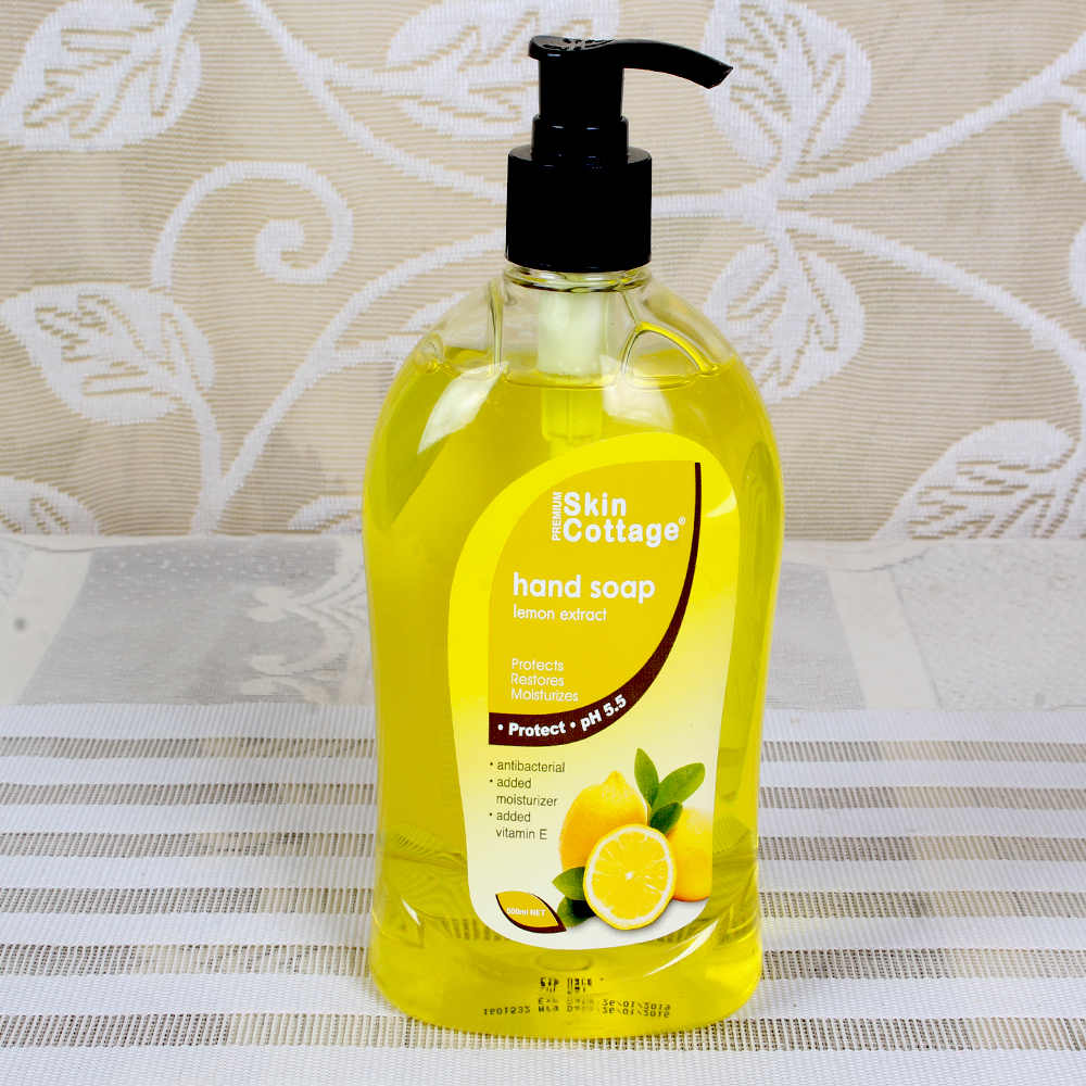 Skin cottage hand soap lemon
