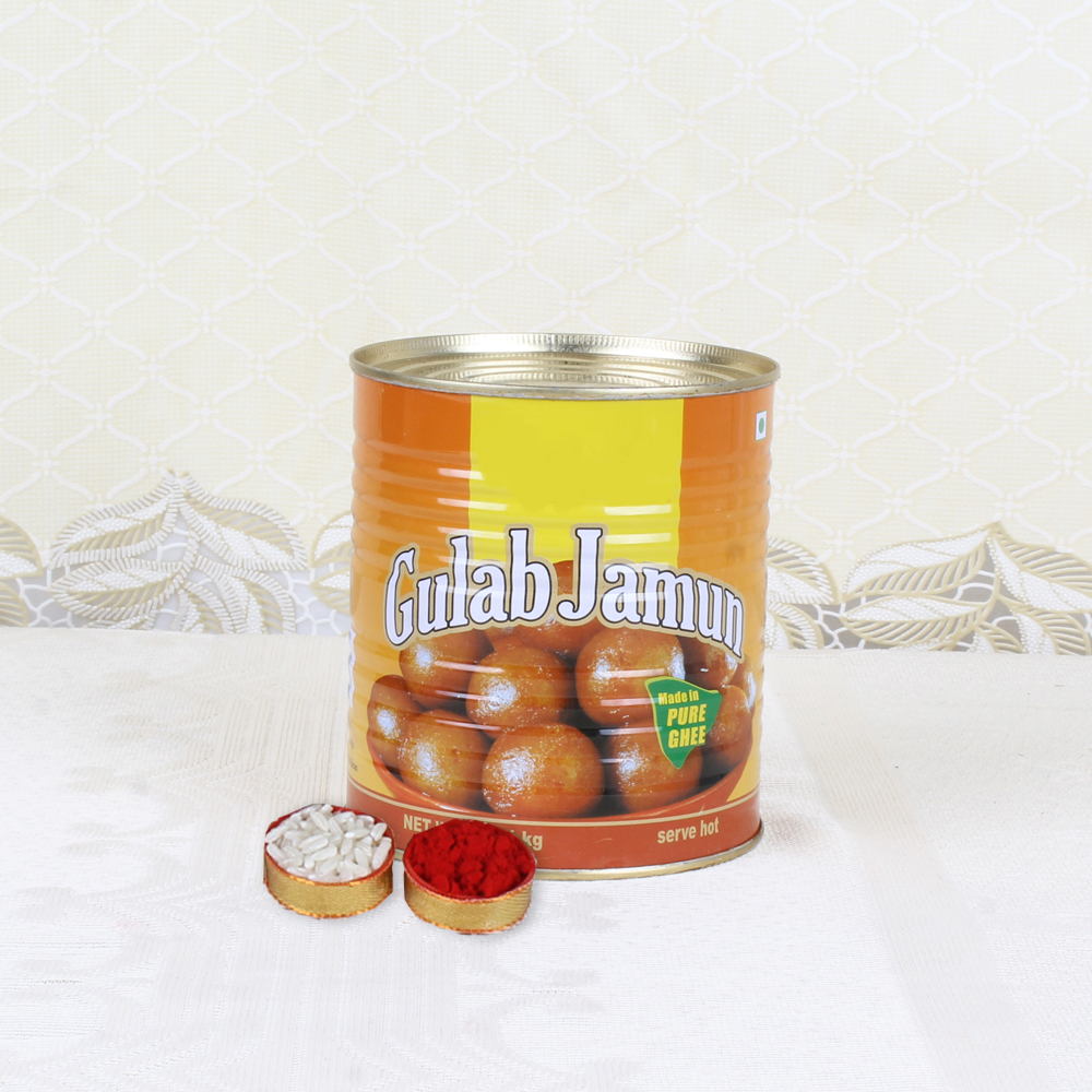 Bhai Dooj Express Gift of Mouth Watering Gulab Jamun