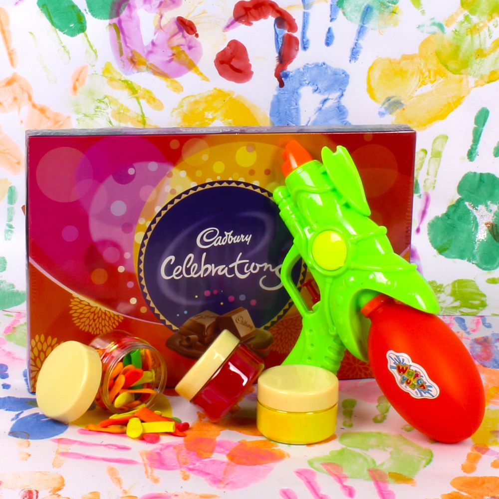 Cadbury Celebrations Chocolate with Holi Pichkari for You