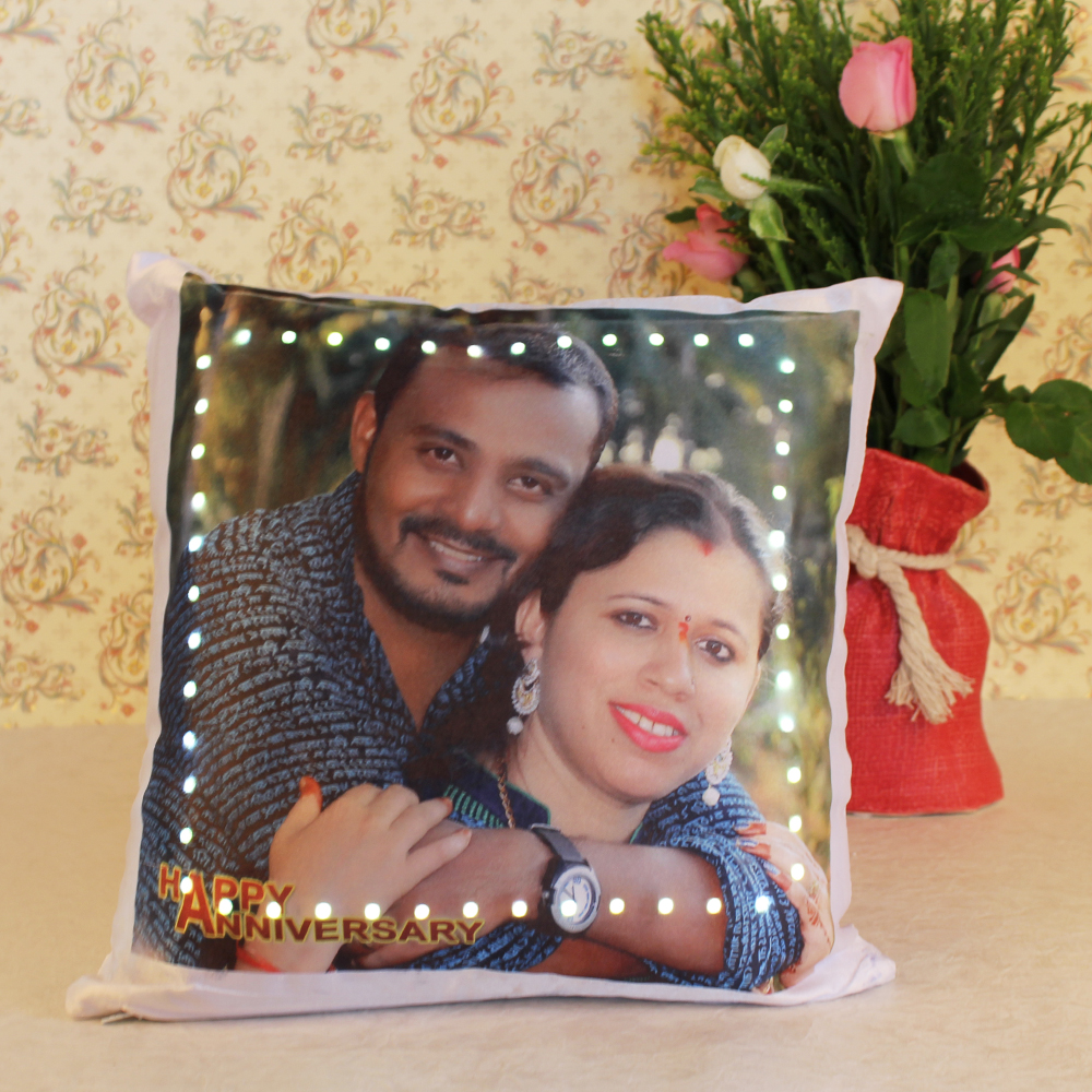 Customized Photo LED Cushion