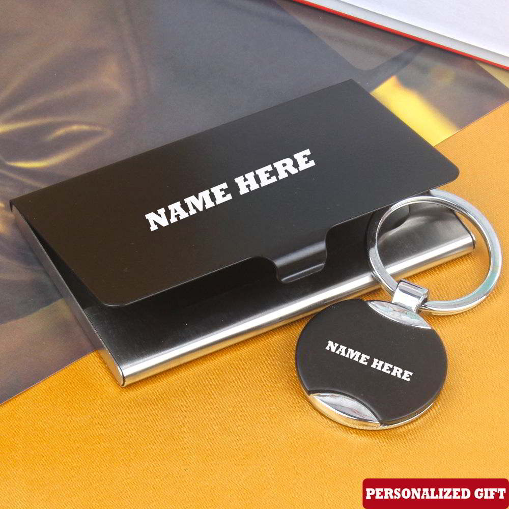 Customized Keychain and Card Holder