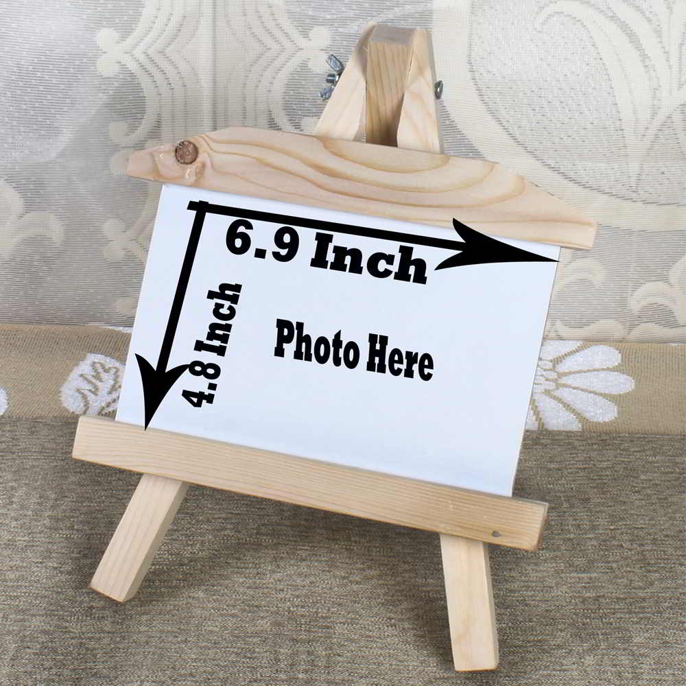 Personalized photo Wooden Easels Frame