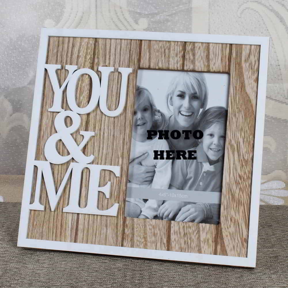 YOU and ME Personalized Photo Frame