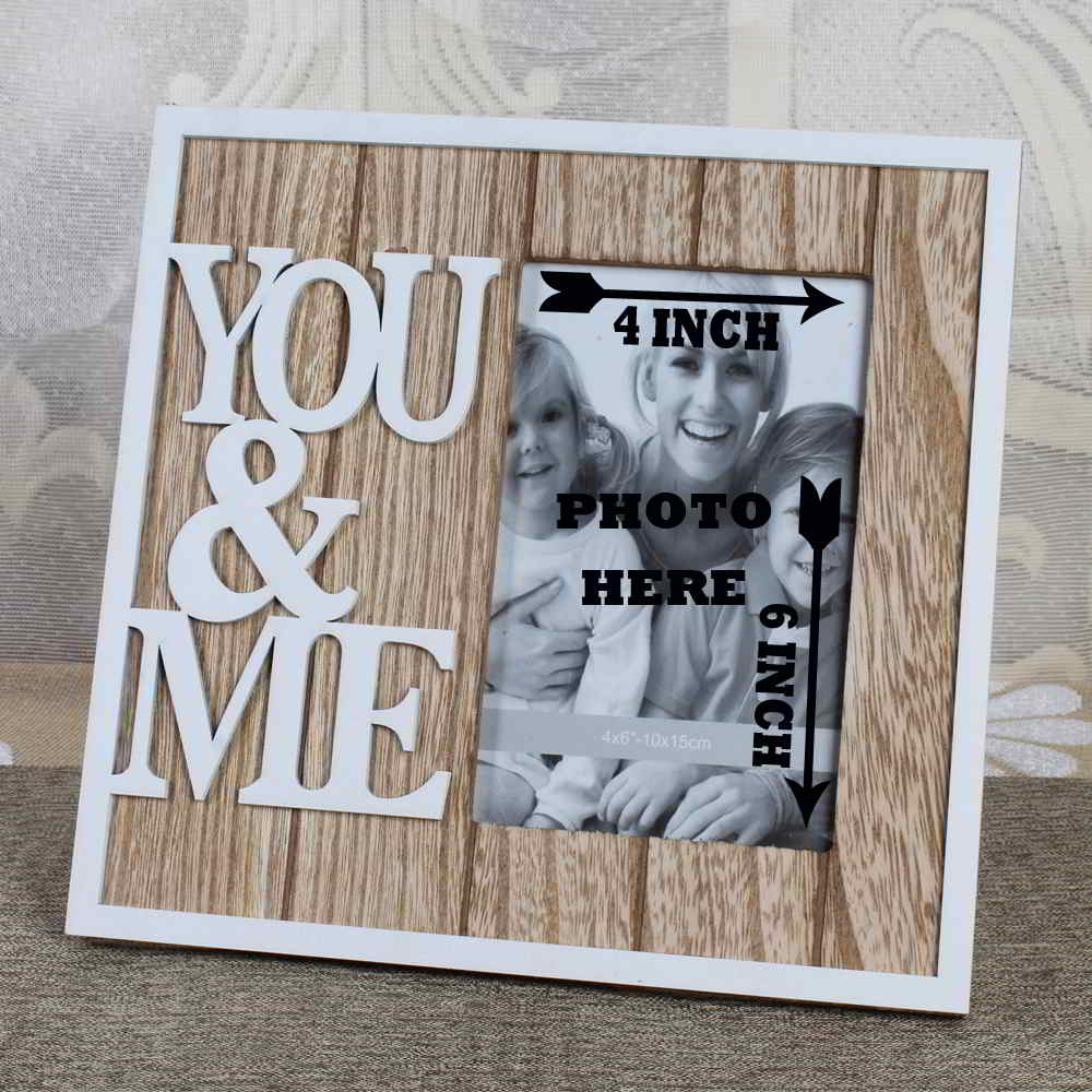 YOU and ME Personalized Photo Frame