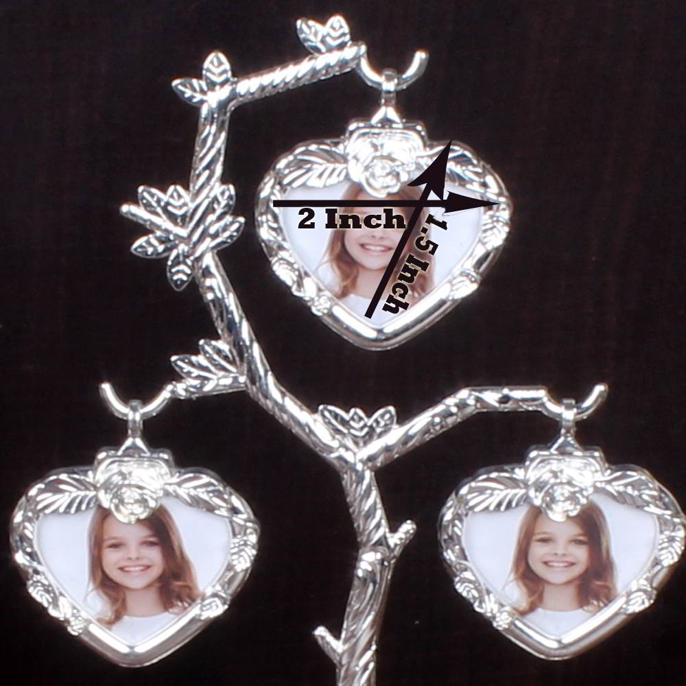 Personalized Sliver Plated Photo Tree