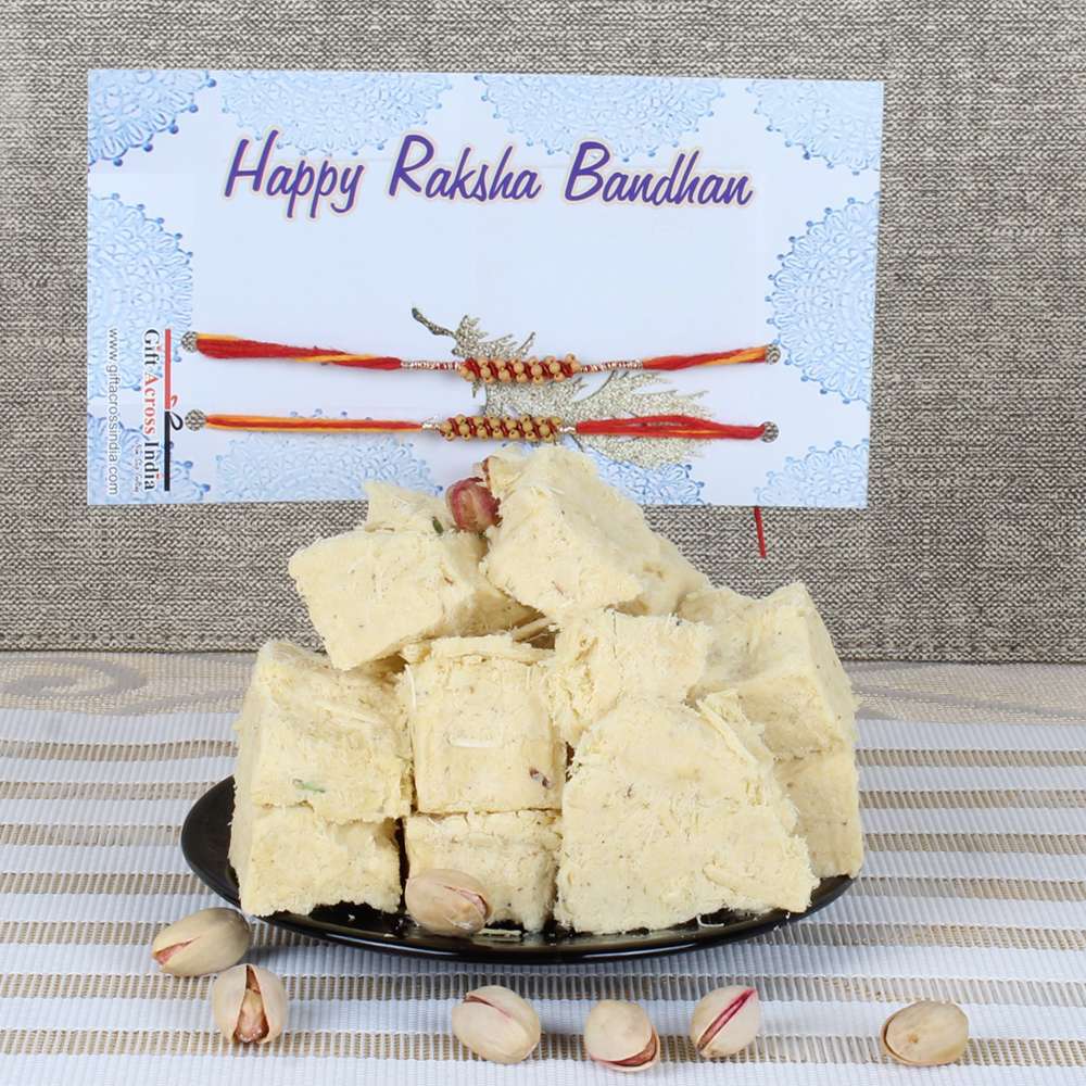 Soan Papdi with Rakhi