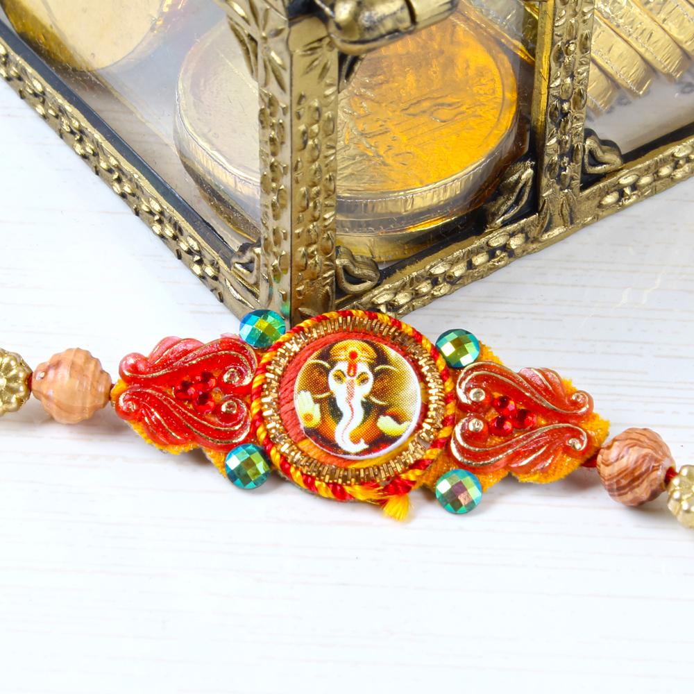 Traditional Ganesha Rakhi