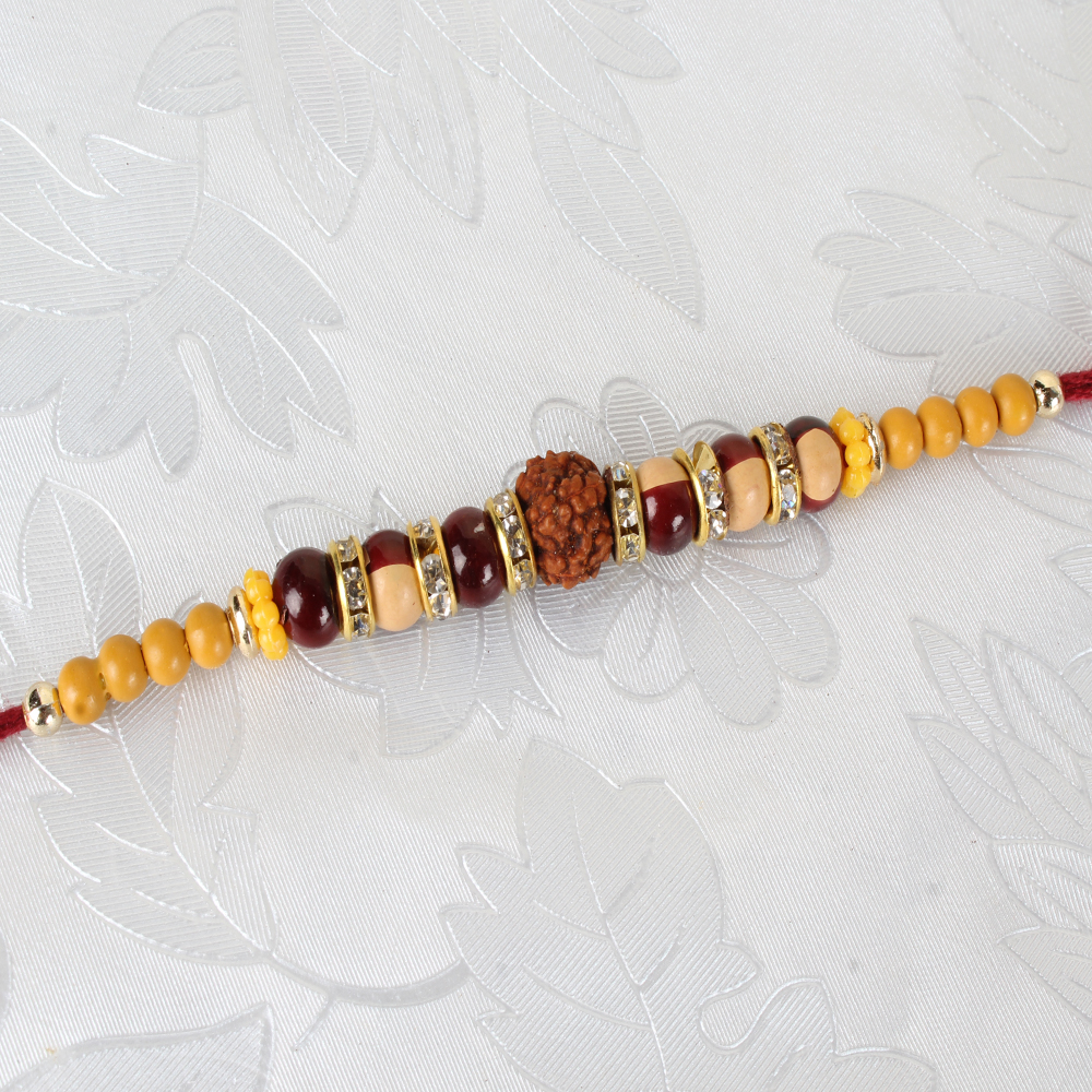 Rudraksha Beaded Rakhi