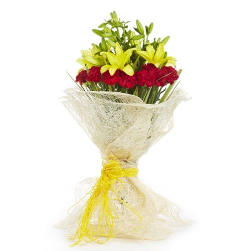 Bouquet of Exotic Flowers