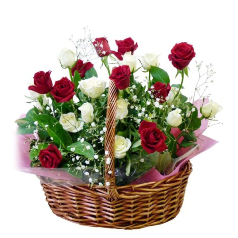 Love U Special Basket of Roses