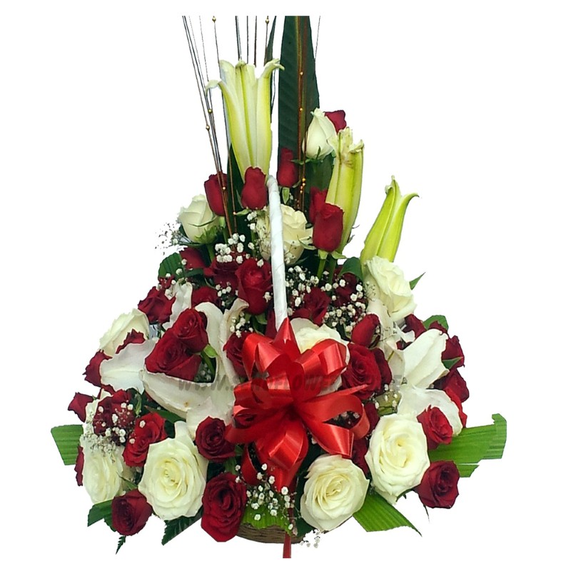 Amazing Valentine Flower Arrangement