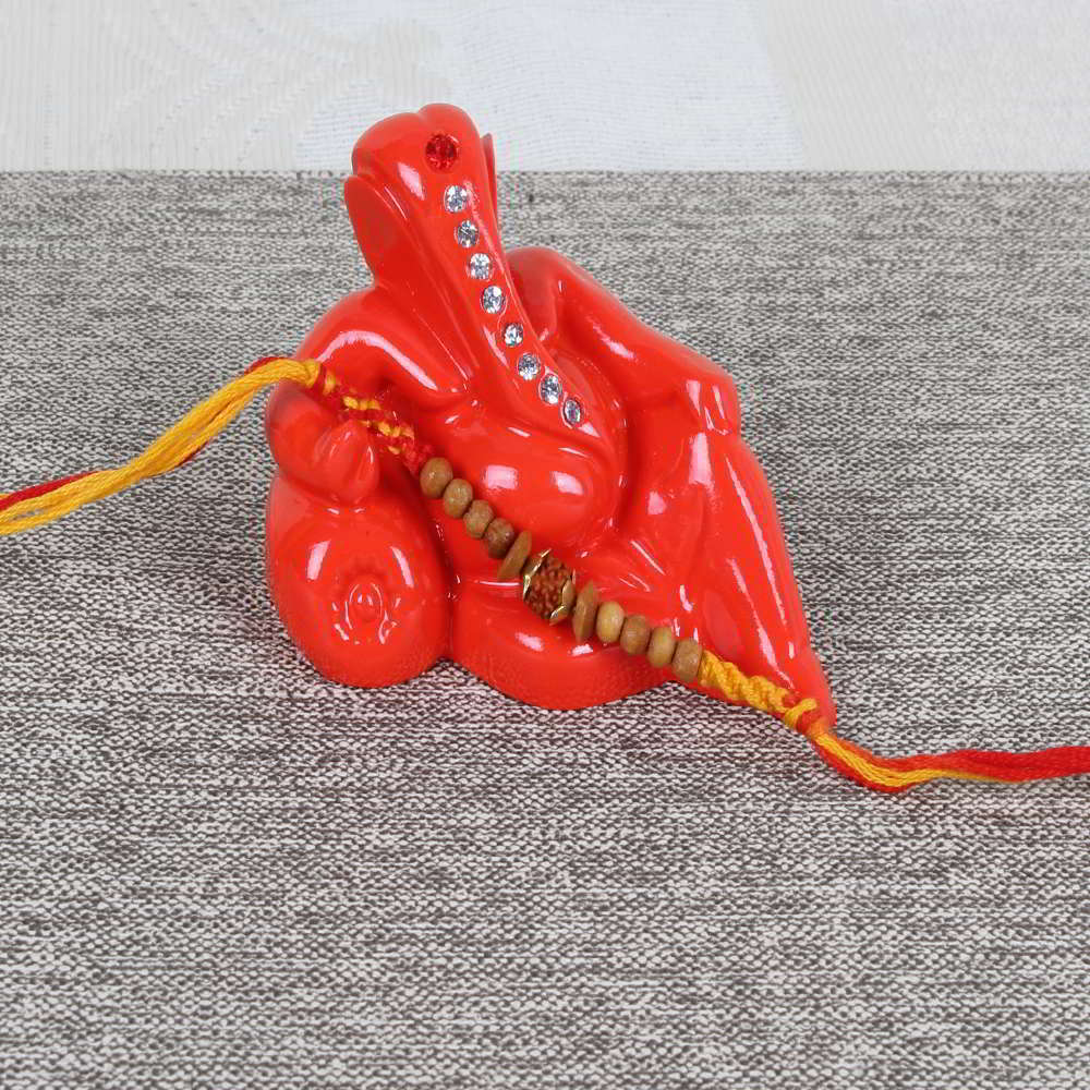 Ashtavinayak Ganpati Idol with Rakhi - Australia