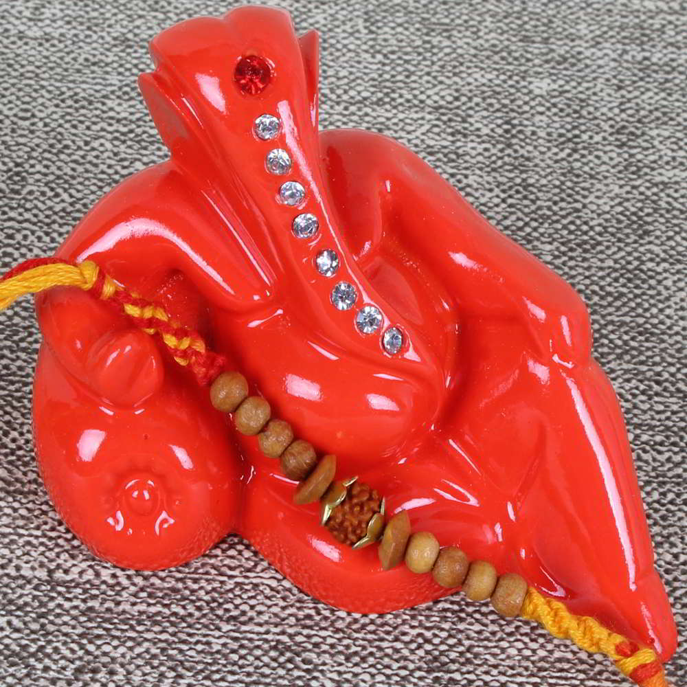 Ashtavinayak Ganpati Idol with Rakhi