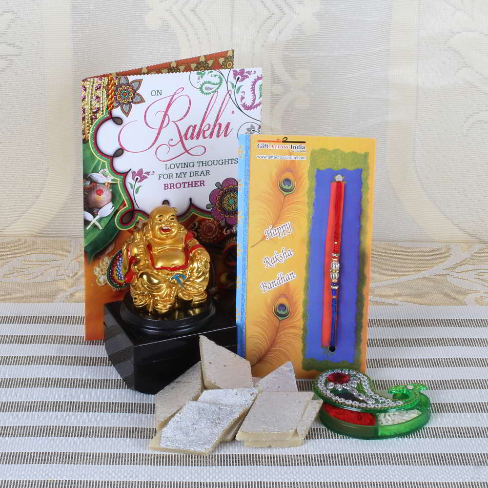   Kaju Katli Buddha Rakhi