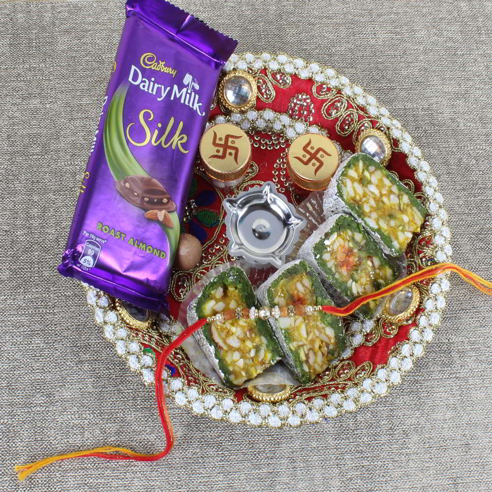 Complete Puja Thali Sweet and Chocolate Combo