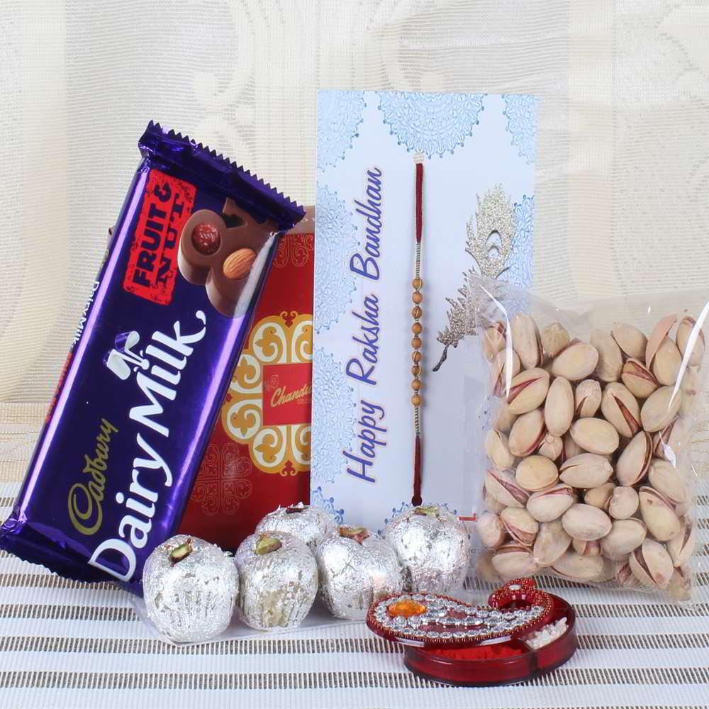 Special Rakhi Sweet Hamper-Worldwide