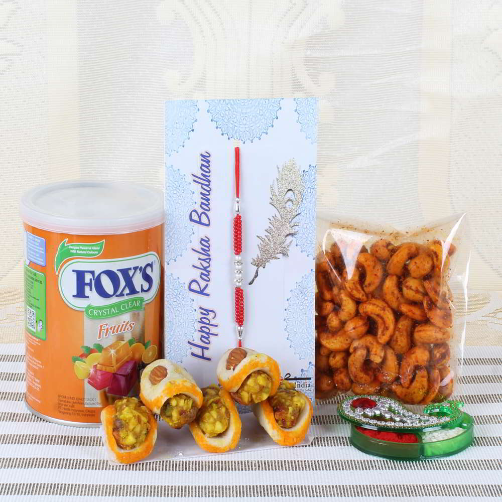 Complete Hamper of Rakhi for Bhai - Canada