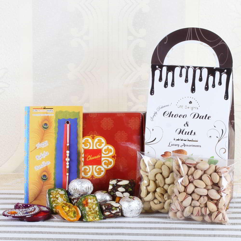Perfect Exclusive Rakhi Hamper for Brother-USA