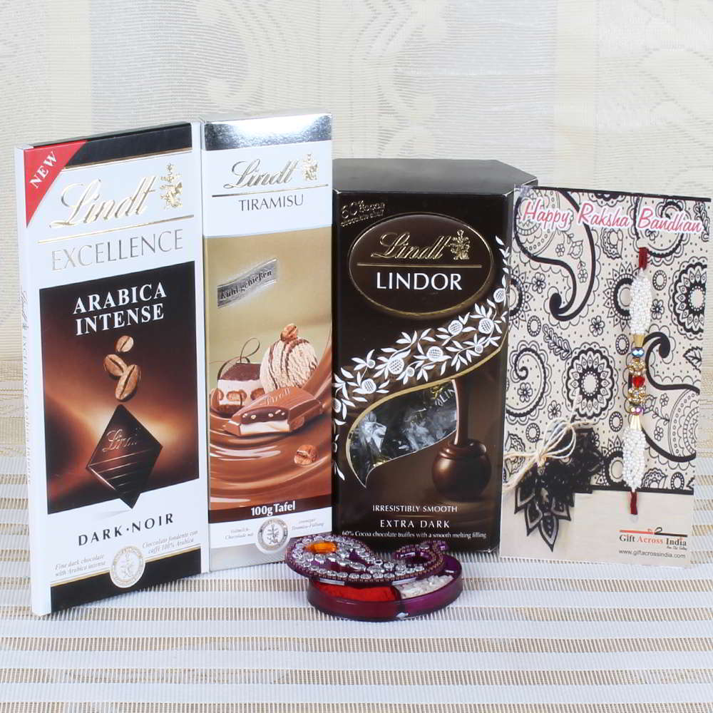 Complete Chocolate Hamper with Rakhi for Brother