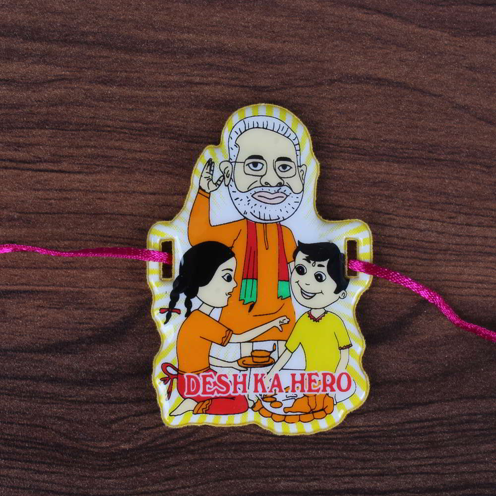 Desh Ka Hero Modi Rakhi for Brother