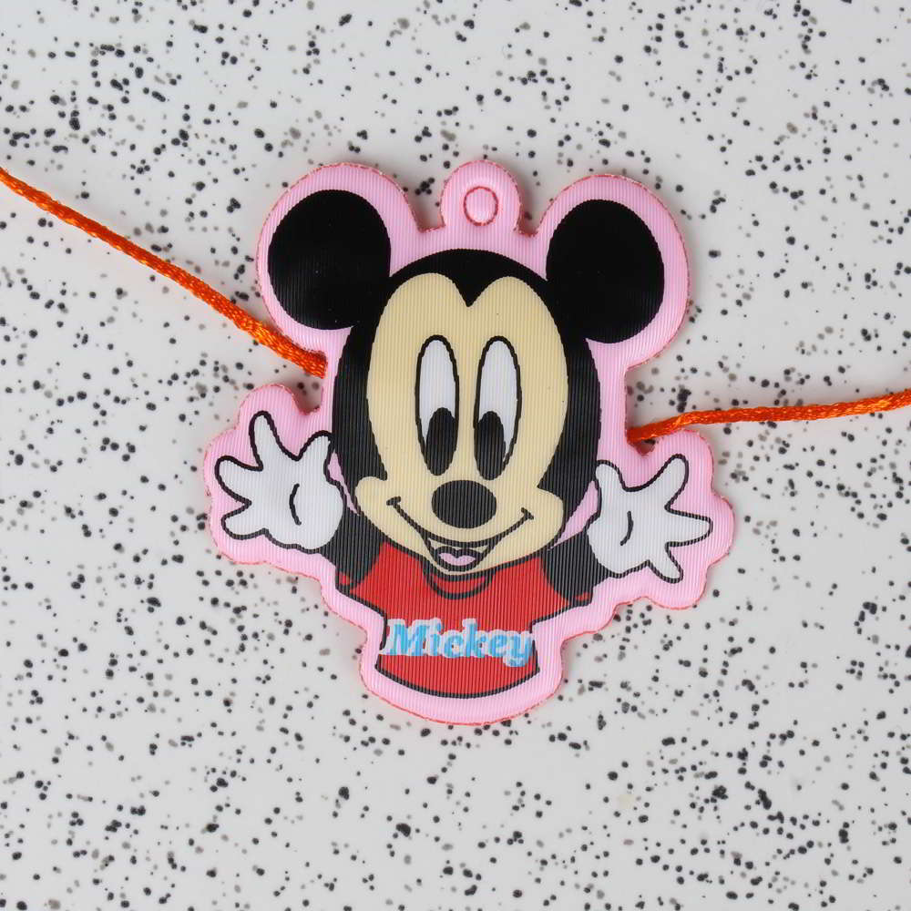 Mickey Rakhi for Kids @ Best Price | Giftacrossindia Mickey Rakhi for Kids @ Best Price | Giftacrossindia