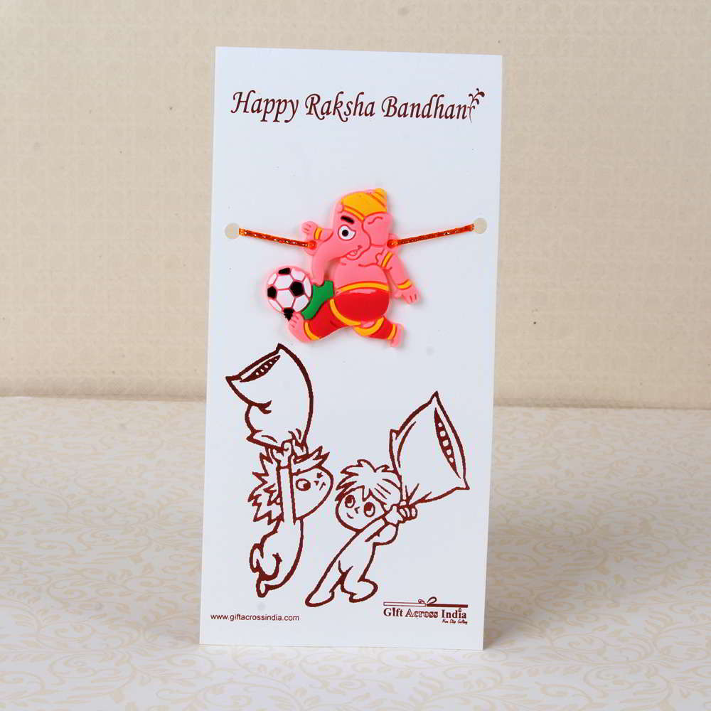 Cartoon Ganesha Rakhi for Kids - Australia