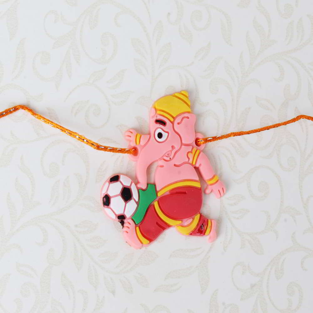 Cartoon Ganesha Rakhi for Kids