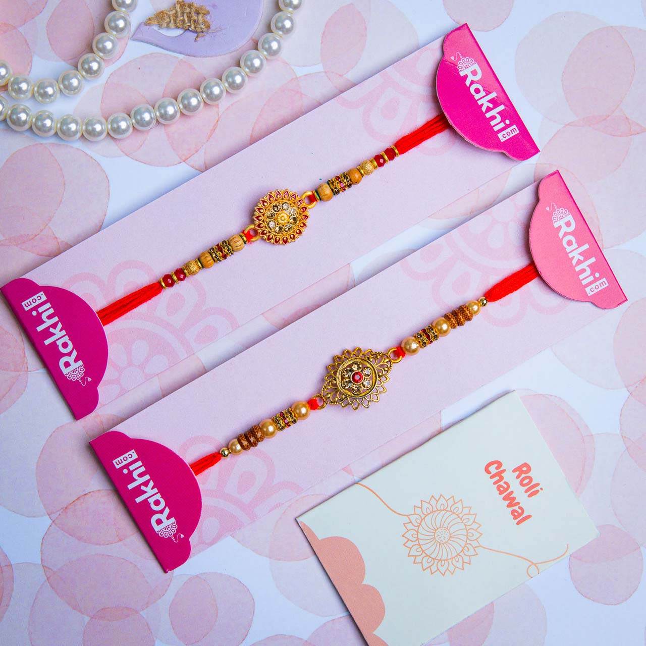 Set of Two Rakhis - For Australia