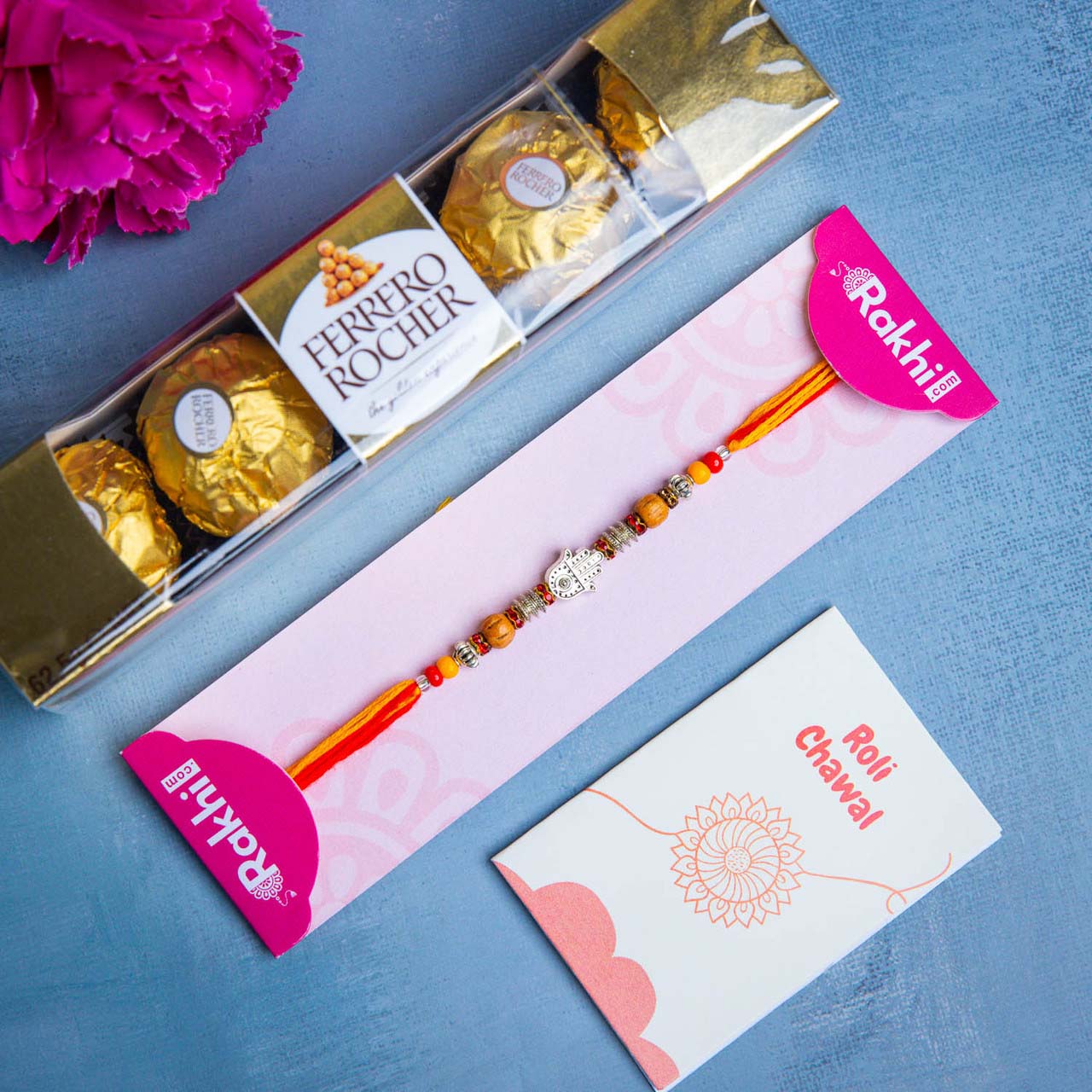  Rakhi With Ferrero Rocher - For Australia