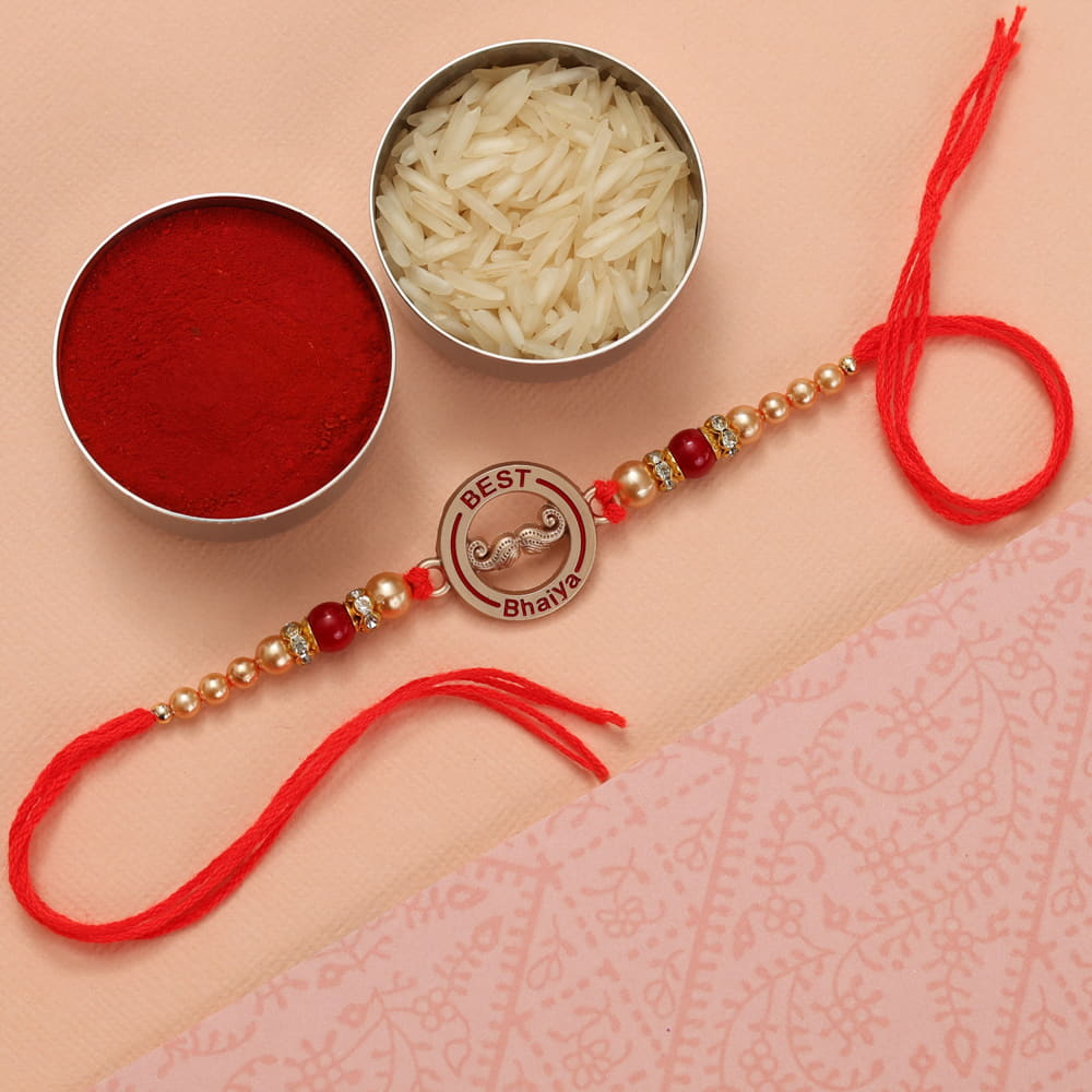 Best Bhaiya Round Rakhi - Australia