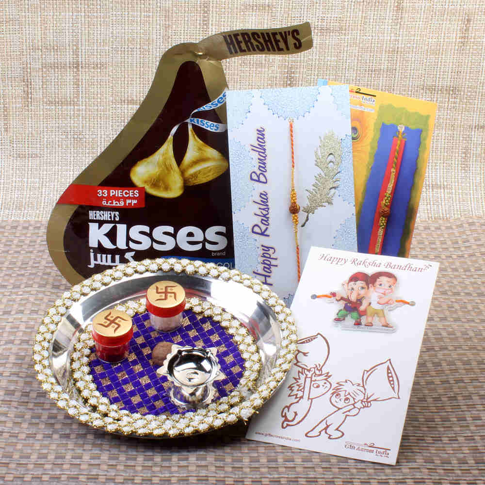 Attractive Rakhi Best Gift Combo