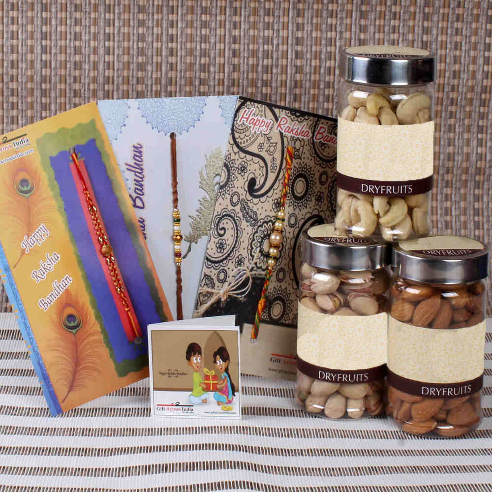 Best Designer Rakhi with Quality Dry Fruits