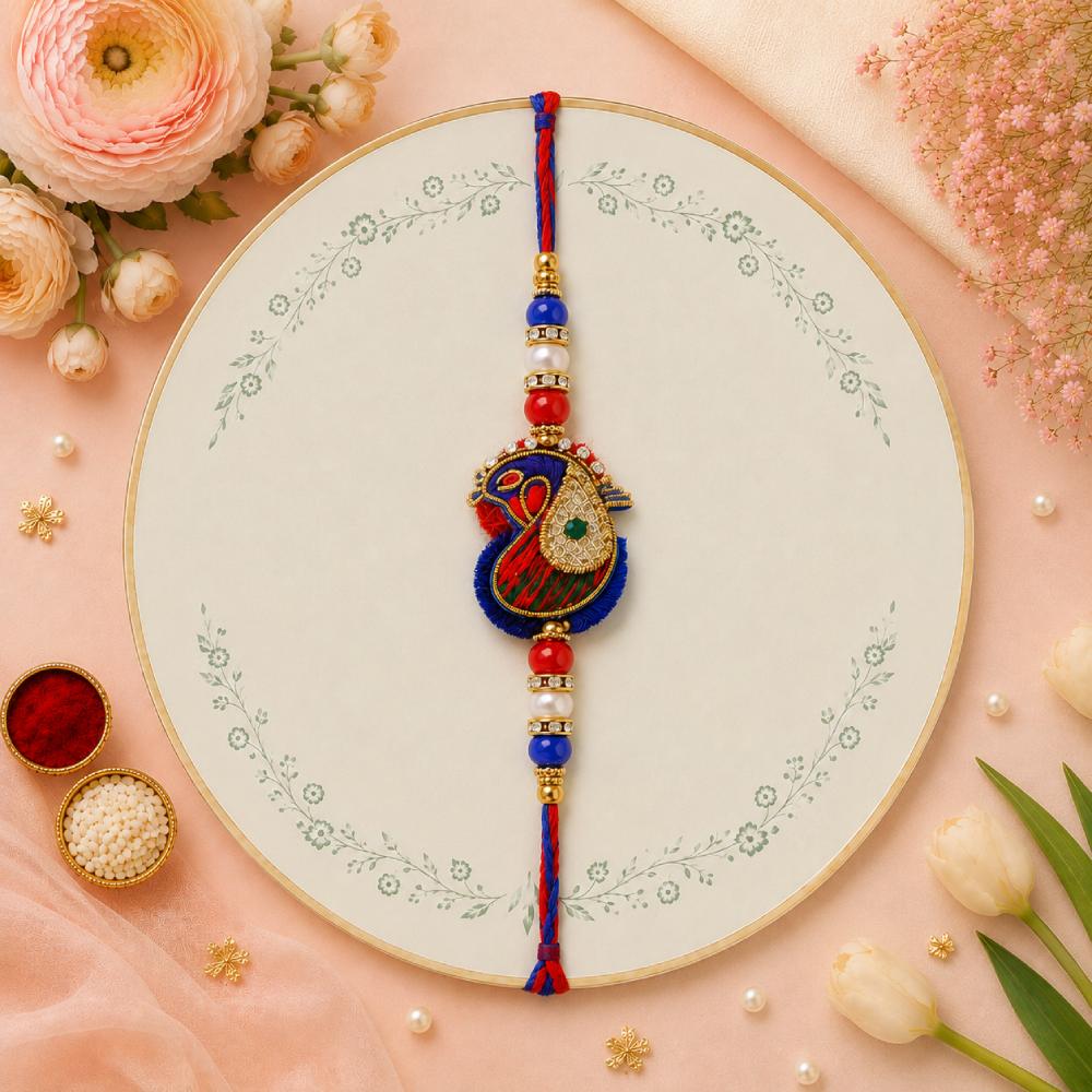 Designer Zardosi Rakhi