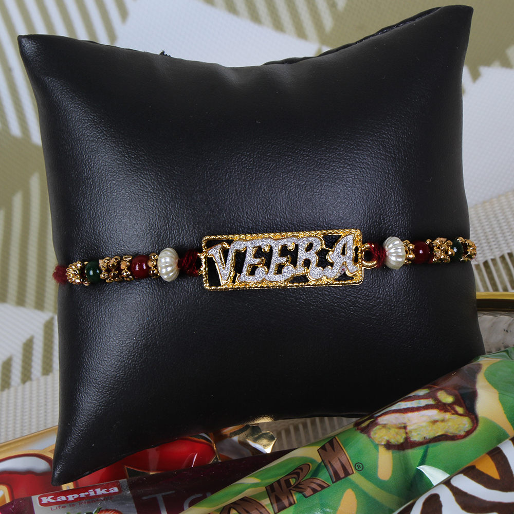 Assorted Imported Chocolates with Veera Rakhi