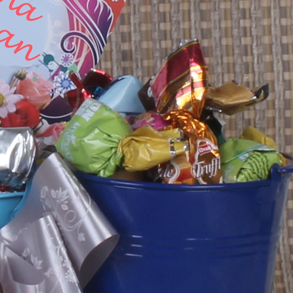 Rakhi Gift Bucket of Chocolates