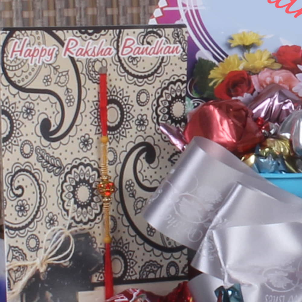 Rakhi Gift Bucket of Chocolates