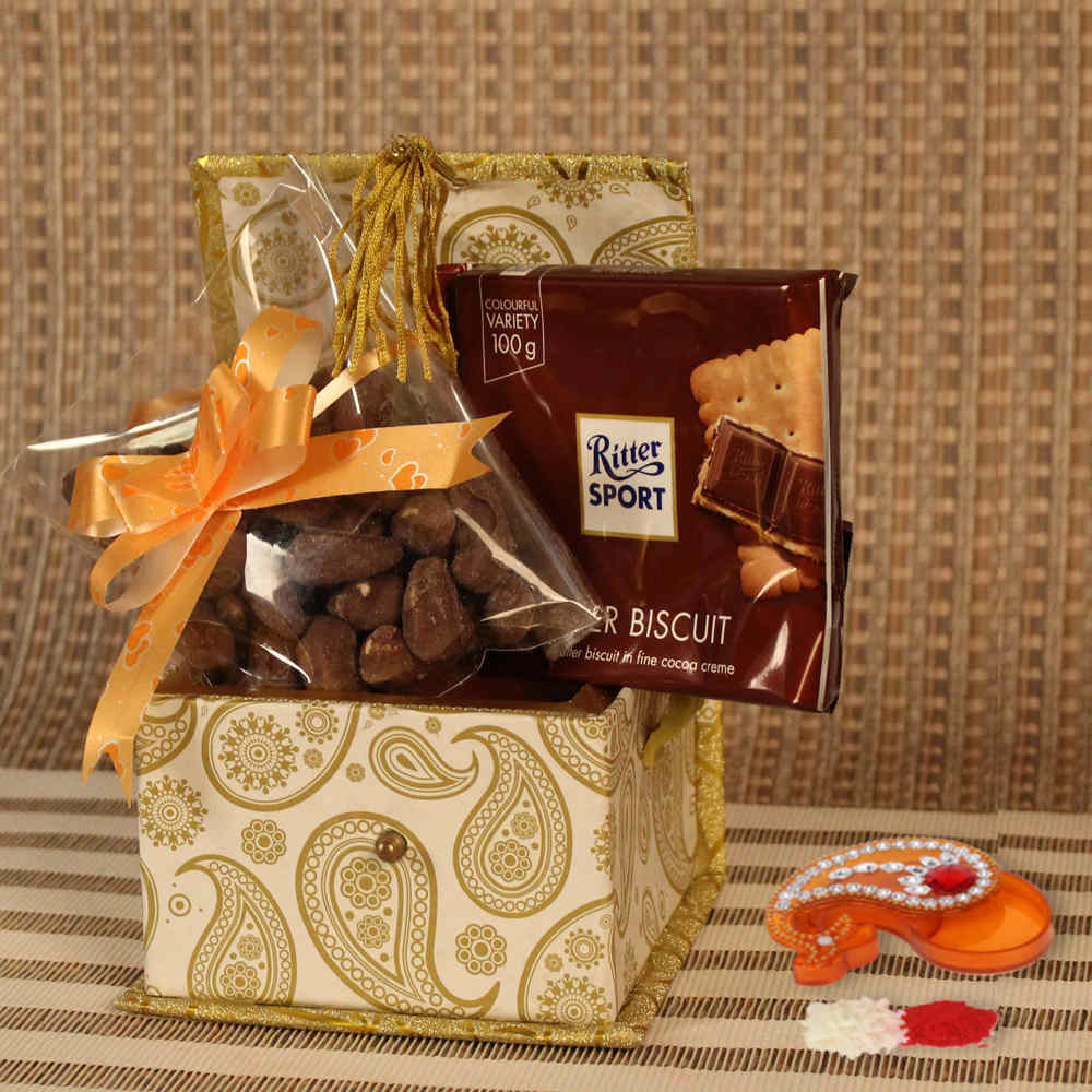 Imported Chocolates Hamper for BhaiDooj
