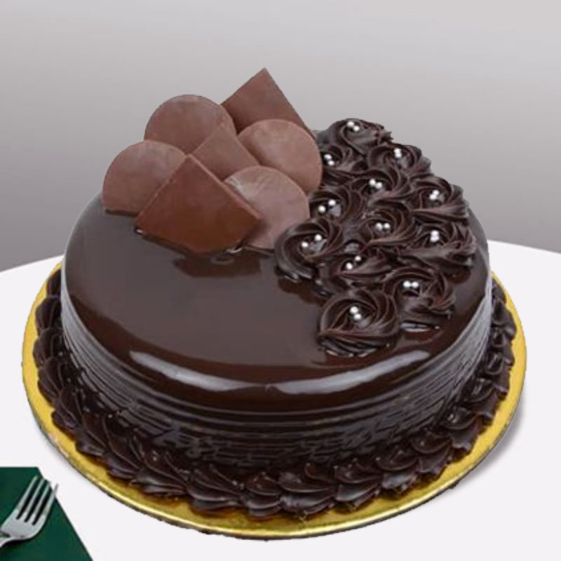 1/2 Kg Dark Chocolate Cake
