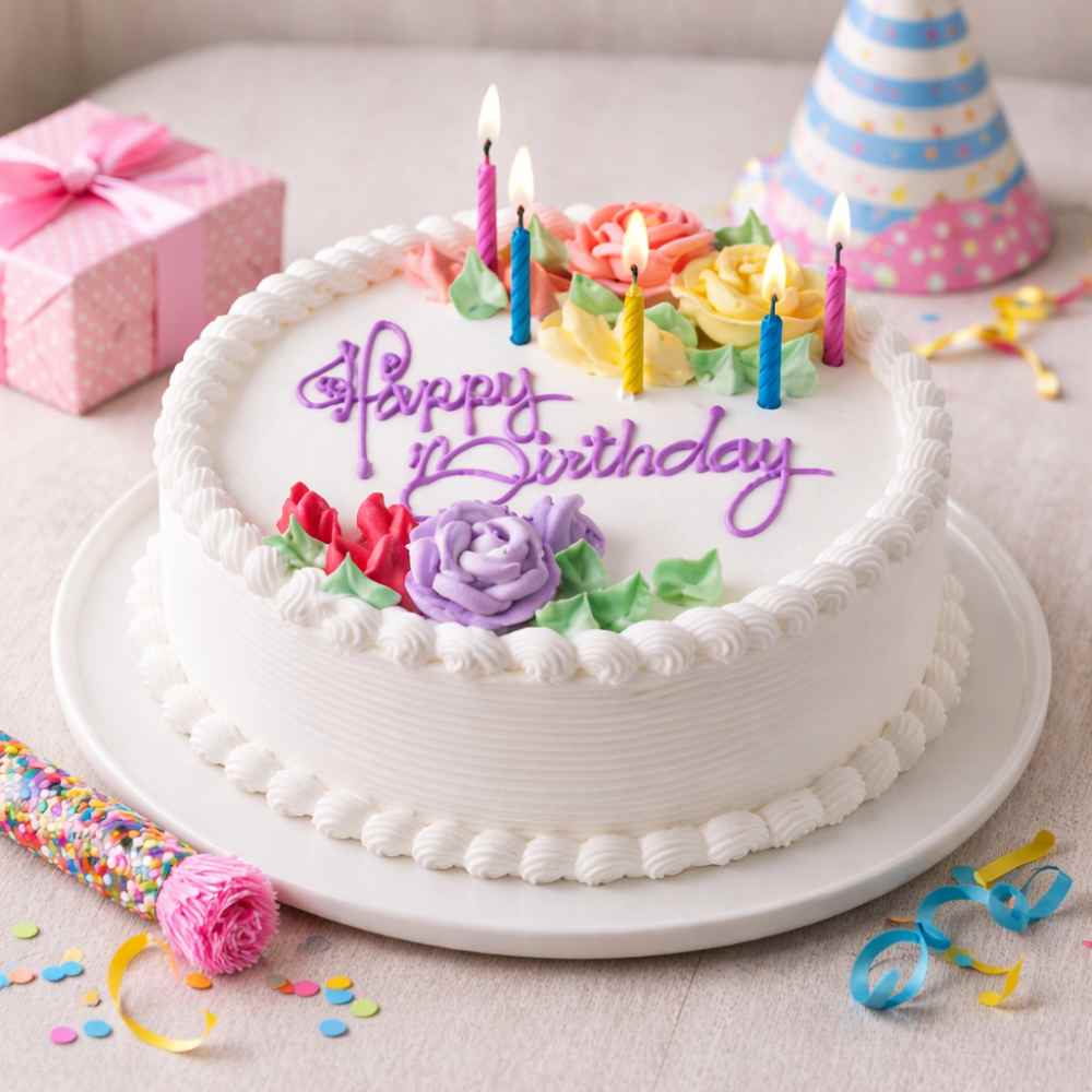 Birthday Vanilla Cake