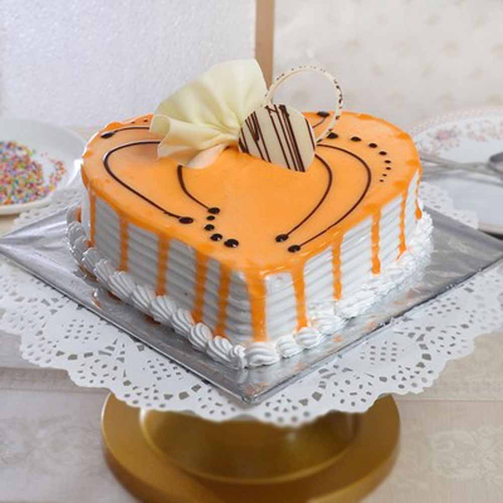 Tasty Mango Cake for My Heart