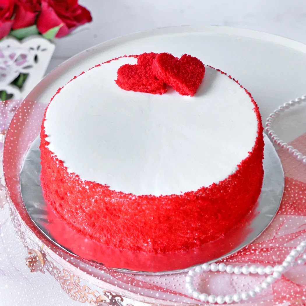 half Kg Red Velvet Cake