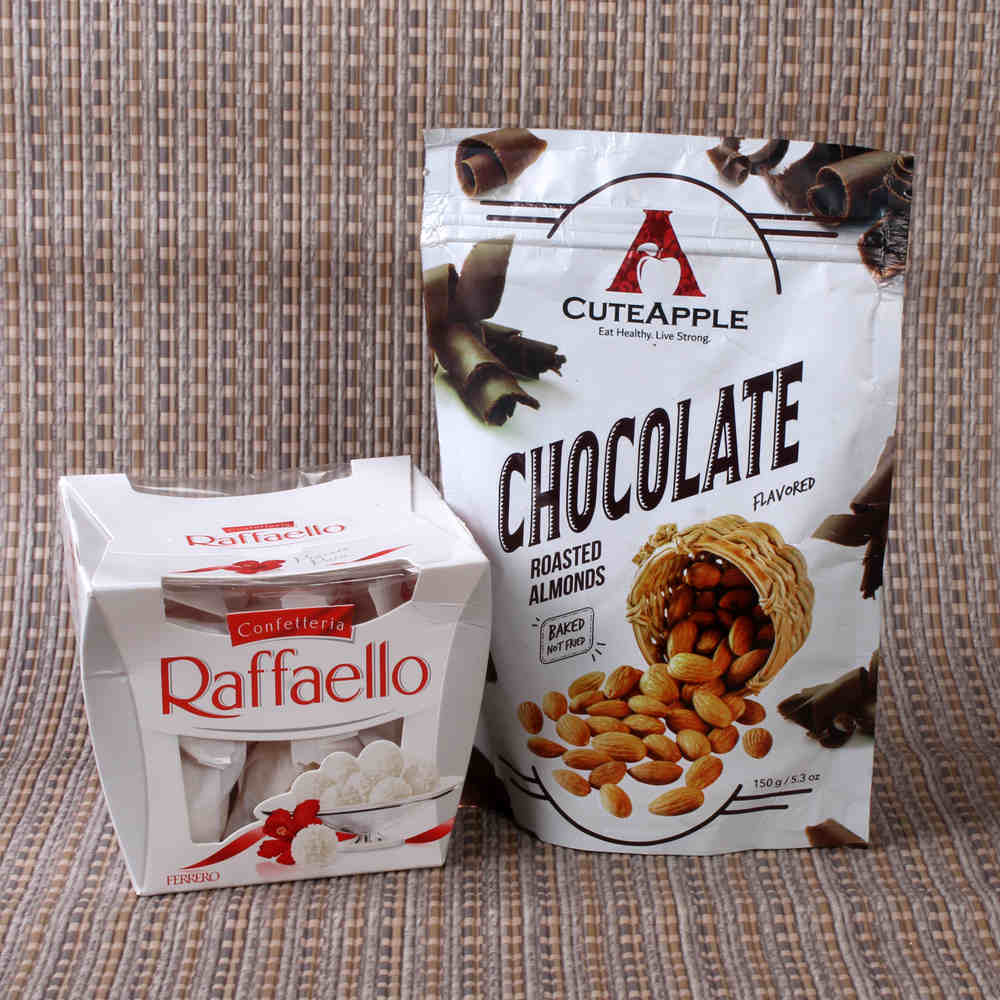 Raffaello with Chocolate Roasted Almond