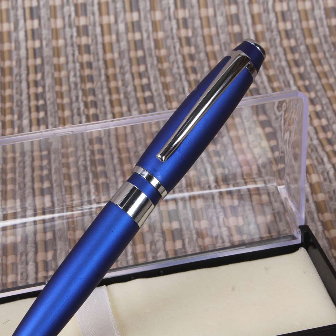 Blue Matte Pen