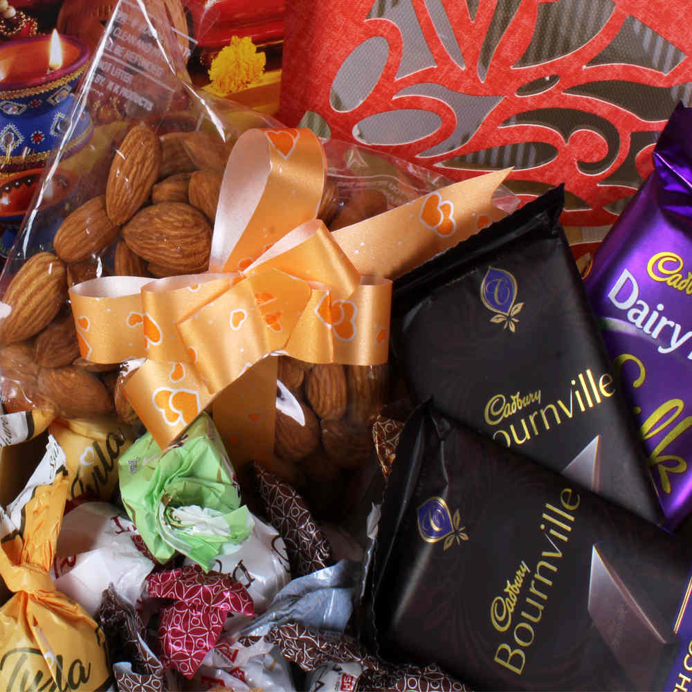 Box of Chocolate and Dryfruit hamper