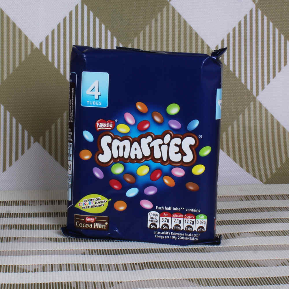 Smarties and Skittles hamper