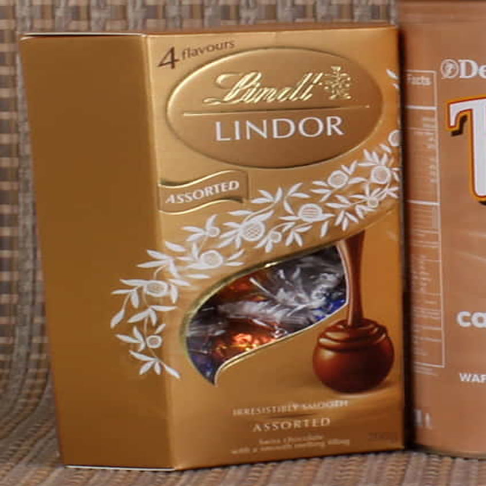 Lindt Chocolate and Wafer Combo
