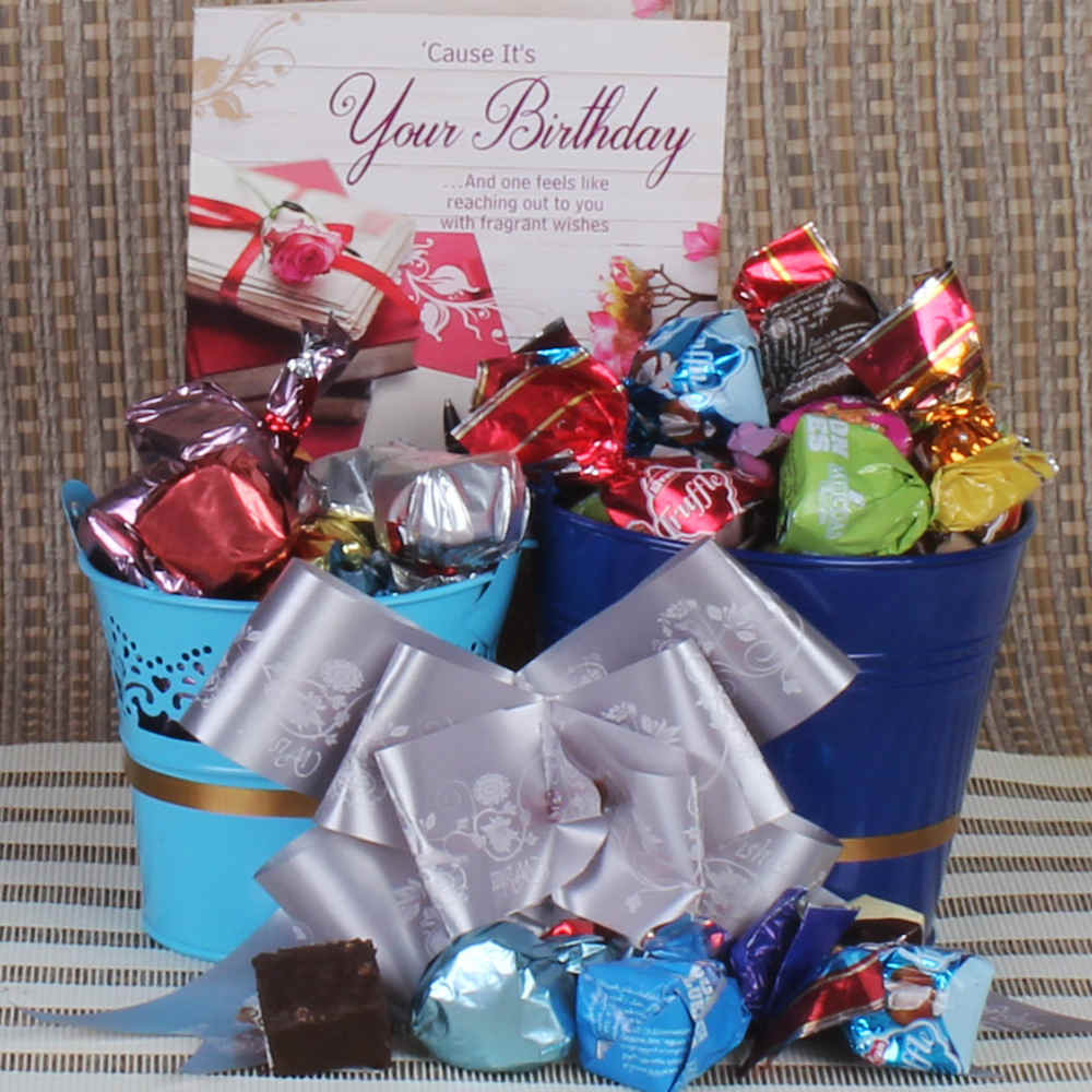 Birthday Chocolates Bucket 