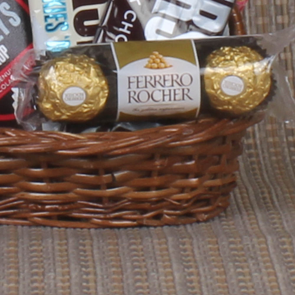 Hersheys and Rocher Birthday Basket