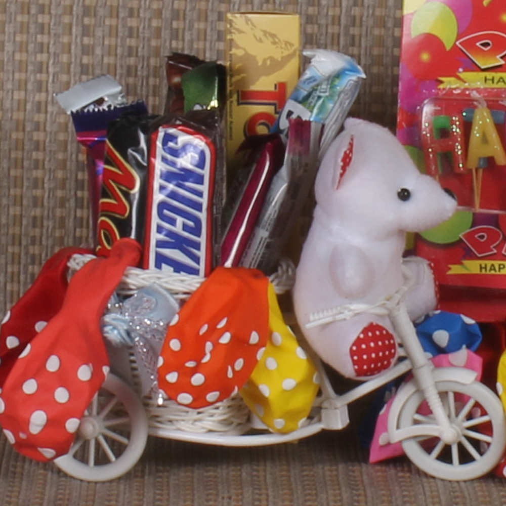 Birthday Chocolate Bicycle Gift